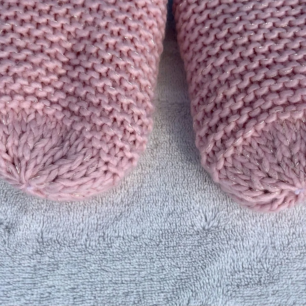 babyGap Mittens Baby/Toddler Gloves Crochet Pink Gray